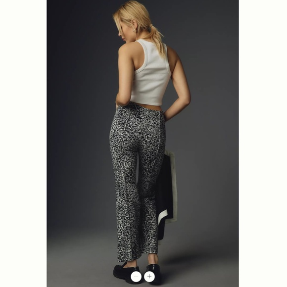 Anthropologie The Margot Kick-Flare Cropped Pants by Maeve - Picture 3 of 4